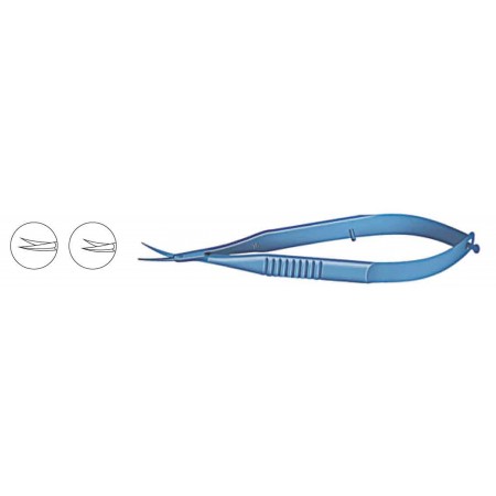 Scissors Vannas Curved