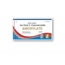 Tissue Adhesive AMCRYLATE  Iso Amyl 2-Cyanoacrylate 0.25ml, Sterile